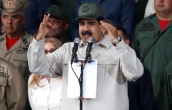 FILE PHOTO: Venezuela's President Nicolas Maduro speaks in Caracas, June 30, 2019.
