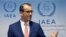 코넬 페루타 국제원자력기구(IAEA) 사무총장 대행이 9일 IAEA 이사회를 마친 후 기자회견을 했다.