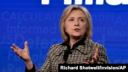 Hilari Klinton učestvuje u panelu tokom promocije dokumentarca "Hilari" u Pasadeni u Kaliforniji, 17. januara 2020. 