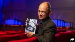 Author Damon Galgut at the 2021 Booker Prize Awards Ceremony in London, Nov. 3, 2021.