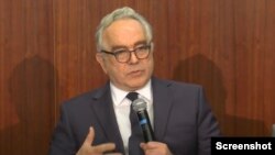 美国副国务卿库尔特·坎贝尔(Kurt Campbell)10月18日在战略与国际研究中心(CSIS)发表讲话。(CSIS视频截图)