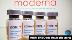 Badan Obat-obatan Federal AS (FDA) mengesahkan otorisasi vaksin Covid-19 produksi perusahaan bioteknologi Moderna untuk penggunaan darurat (foto: ilustrasi).