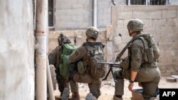 Ushtarët izraelitë gjatë operacionit në Gazë, e publikuar nga ushtria izraelite më 20 qershor, 2024/AFP