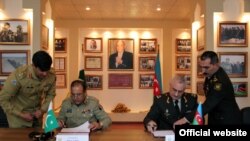 Azərbaycan və Pakistan arasında hərbi əməkdaşlıq barədə protokolu imzalanıb