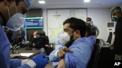 3일 파키스탄 이스탄불에서 중국이 개발한 시노팜의 신종 코로나바이러스 백신 접종이 실시되고 있다. 