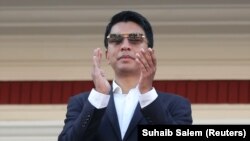 Le président de Madagascar, Andry Rajoelina, le 7 juillet 2019 à Alexandrie, en Égypte. (Photo: REUTERS/Suhaib Salem)