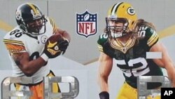 The Green Bay Packers will play the Pittsburgh Steelers in Super Bowl XLV on February 6, 2011 at Cowboys Stadium in Arlington, Texas,