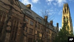 미국 코네티컷주 뉴헤이븐의 예일대학교.