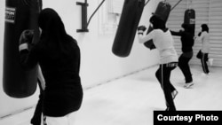 Nadia Helmy Ahmed of Denmark challenges ideas about how Muslim women should act. (International Museum of Women) 