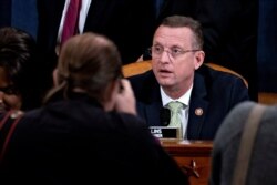 Representative Doug Collins, a Republican from Georgia and ranking member of the House Judiciary Committee, attends a hearing in Washington, Dec. 12, 2019.