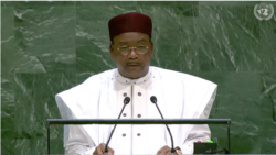 Intervention du président nigérien Mahamadou Issoufou devant l'ONU