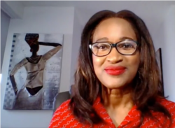 Naquetta Ricks fled civil war in Liberia with her family as a child. Now, a mother of an adult daughter, she's been elected to the Colorado House. (Skype/VOA)