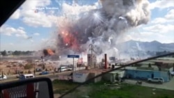 Eyewitness Video: Explosion at Mexico Fireworks Market