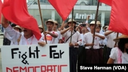 Myanmar Student Protest