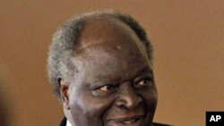 The President of Kenya Mwai Kibaki (file photo)