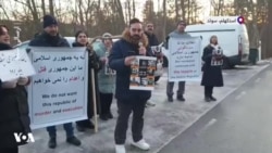 ارسالی شما| تجمع ایرانیان مقابل سفارت جمهوری اسلامی در استکهلم و در خواست لغو حکم اعدام در ایران 