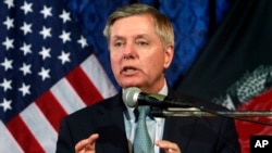 Lindsay Graham, Senator Partai Republik dari South Carolina (foto: dok).