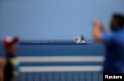 Supertanker minyak mentah Grace 1 yang membawa minyak mentah Iran. (Foto: Reuters)