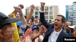 Huan Gaido, lider opozicije i predsednik skupštine Venecuele 