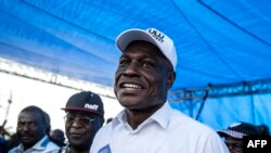 (FILES) Mgombea Urais Martin Fayulu Februari 2, 2019 in Kinshasa.