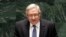 FILE - Sergey Ryabkov, Russia's deputy foreign minister, is pictured at U.N. headquarters in May 2010. Interfax quoted him as saying there was no proof of Russian involvement in the hacking of U.S. political organizations' computers.