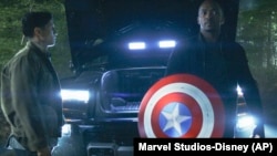 ภาพจาก Disney ในภาพยนตร์ Marvel Studios' "Captain America: Brave New World." (Marvel Studios-Disney via AP)