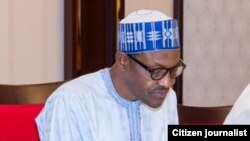 Shugaban Najeriya Muhammad Buhari wanda ya lashi takobin ganin bayan cin hanci da rashawa a kasarsa