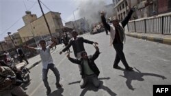 Anti-vladini protesti u prestonici Jemena, Sani