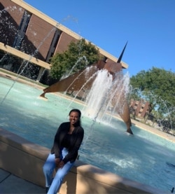 Freshman Meklit Shiferaw told VOA that she has missed out on many “in-person" events at Minnesota State University-Mankato. (Courtesy Meklit Shiferaw)