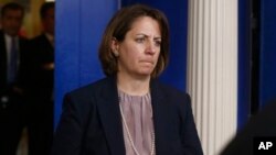 Lisa Monaco, Penasehat Presiden untuk Penanggulangan Terorisme, termasuk dalam daftar calon yang kemungkinan dipilih oleh Presiden Obama sebagai kepala FBI (16/4).