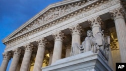 FILE - The Supreme Court building in Washington, Feb. 13, 2016.