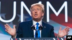 도널드 트럼프 전 미국 대통령 (자료사진)