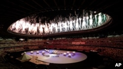 23일 일본 도쿄에서 2020 도쿄올림픽 개막식이 열렸다.