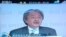 美国之音图片 香港有线电视直播曾俊华宣布参选记者会 