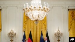 جو بایدن، رئیس جمهور ایالات متحده، در کاخ سفید میزبان آنگلا مرکل بود