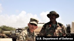 Des soldats américains en Somalie