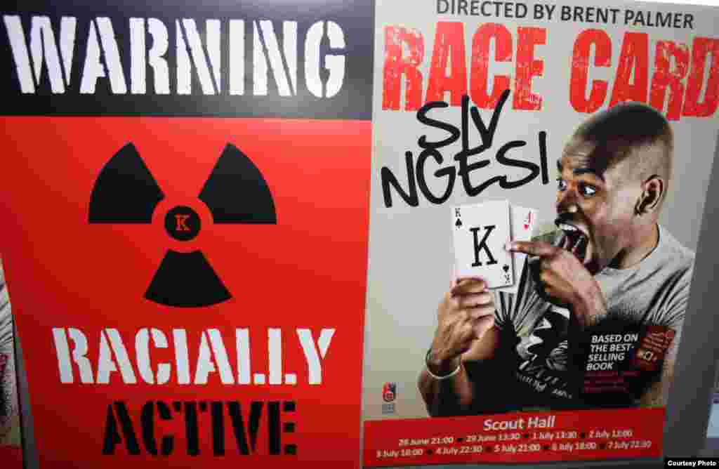 Ngesi confronts race issues in South Africa with humor (Courtesy S. Ngesi)