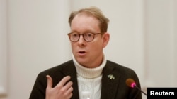 وەزیری دەرەوەی سوید تۆبیاس بیلسترۆم 