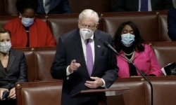 FILE - U.S. House Majority Leader Steny Hoyer of Maryland