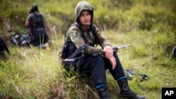 Juliana, seorang perempuan berusia 20 tahun, bekas anggota pemberontak FARC di Antioquia, Kolombia (foto: dok). 