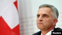 디디에 부르크할터 스위스 대통령. (자료사진)