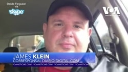 Periodista presenció tiroteo en Ferguson