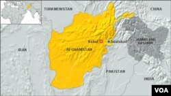 Peta Jalalabad, Afghanistan
