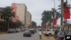 Aspecto da cidade de Uíge