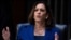 រូបឯកសារ៖ លោកស្រី Kamala Harris សមាជិកព្រឺទ្ធសភាអាមេរិកថ្លែងនៅវិមាន Capitol Hill កាលពីថ្ងៃទី១៦ ខែមិថុនា ឆ្នាំ២០២០។