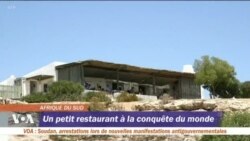 Un petit restaurant sud-africain nommé Restaurant de l'Année