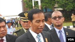 Presiden Jokowi di Lanud Halim Perdanakusuma Jakarta (Foto: dok).