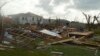 Damage is left after Hurricane Irma hit Barbuda, Sept. 7, 2017.