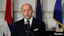 Laurent Fabius, le ministre des Affaires Etrangères français