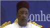 Le président nigérien, Mahamadou Issoufou, président en exercice de la Cédéao. 
